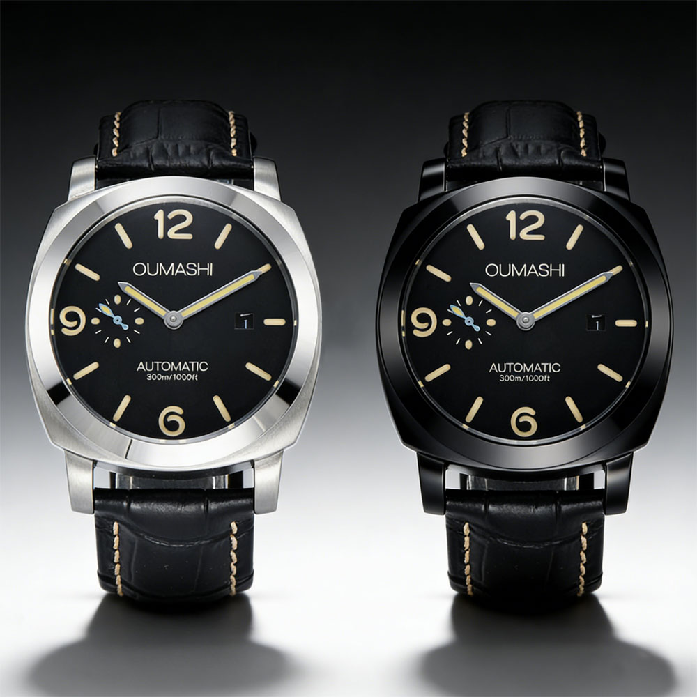Jewelry And Watches - 44mm erkek saati martı ST2555 hareketi