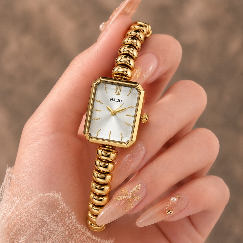 Jewelry Watches For Ladies - NAIDU Altın İzle Kadınlar için Mini