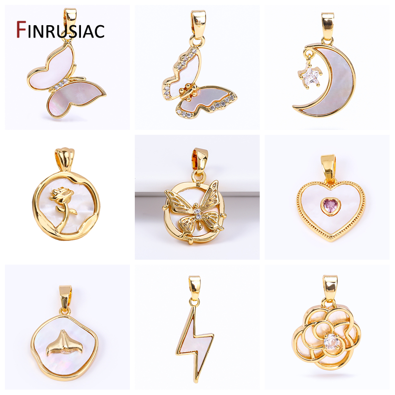 Butterfly Pendant Necklace - Yüksek Kaliteli 18 Ayar Altın Kaplama
