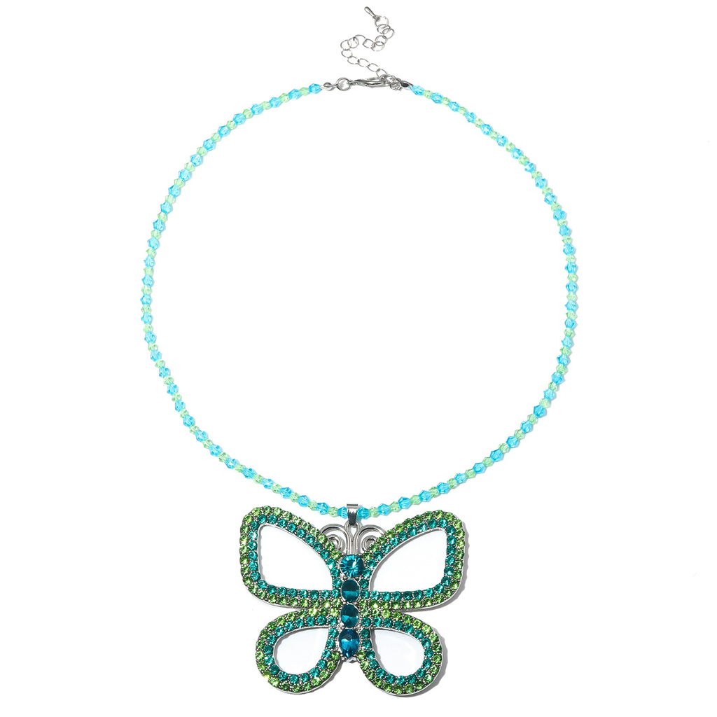 Butterfly Pendant Necklace - Bir anlaştan 30 Jenna Abartılı Kelebek