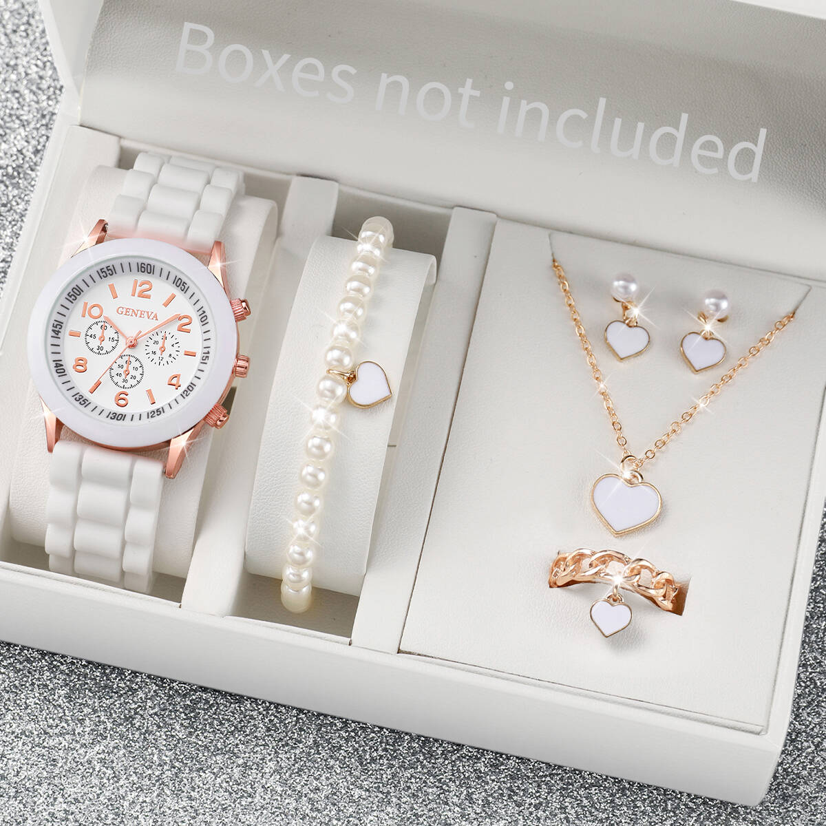 Jewelry Watches For Ladies - 5/6 adet moda kadın saatler takı