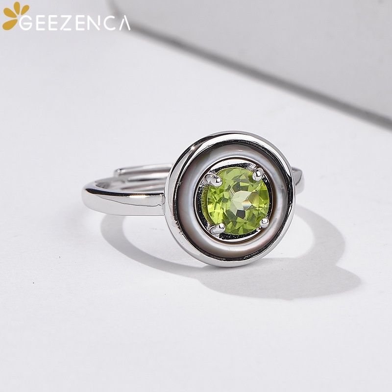 GEEZENCA 925 Ayar Gümüş Perido - Birthstone Ring Set incelemesi ve fiyatı