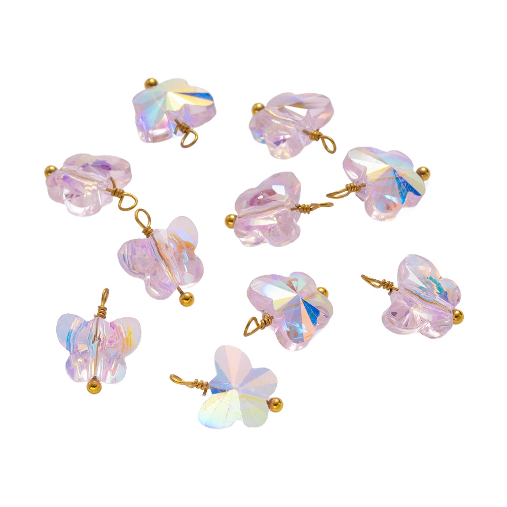 5 adet Lazer Çiçek Kelebek Cha - Butterfly Pendant Necklace incelemesi ve fiyatı