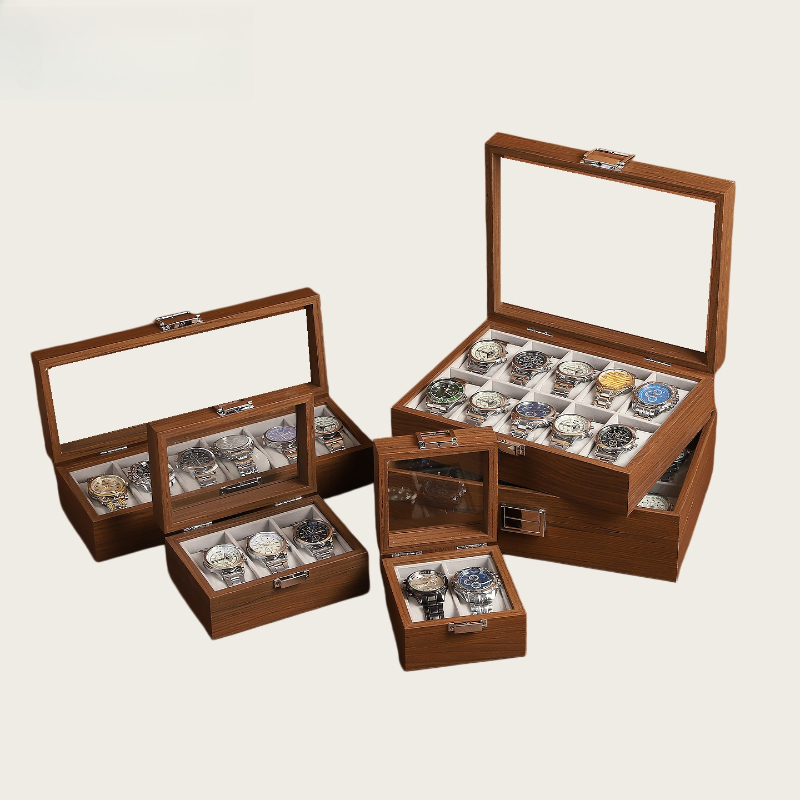 Ahşap Desenli Saat Kutusu 2/3/ - Watch Display Box incelemesi ve fiyatı