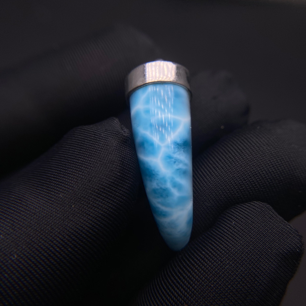 Trendy Doğal Mavi Larimar Koly - Wolf Jewelry & Watches Tampa Reviews incelemesi ve fiyatı