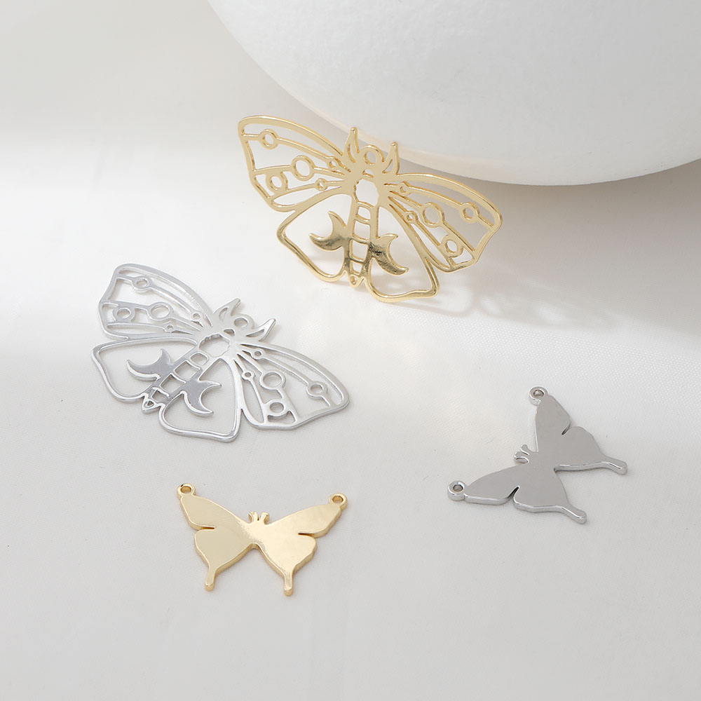 6 adet 14K altın kaplama levha - Butterfly Pendant Necklace incelemesi ve fiyatı