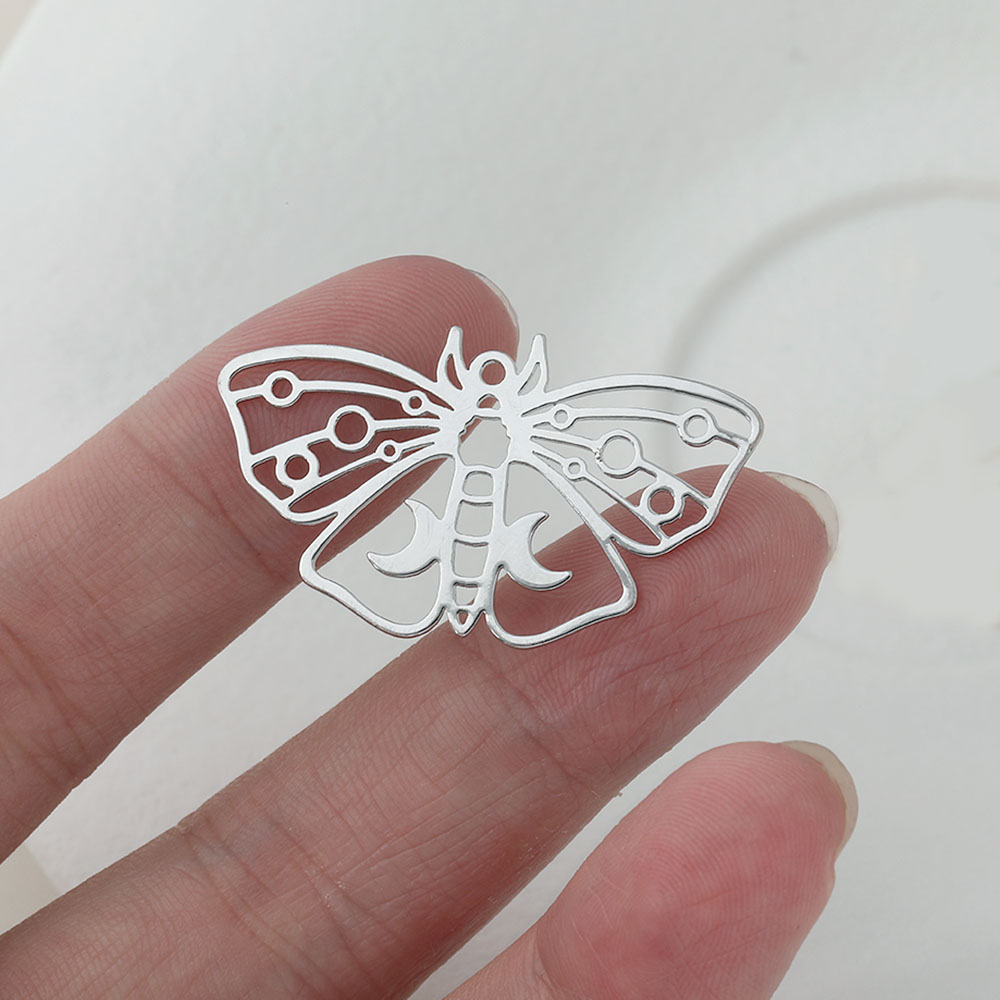6 adet 14K altın kaplama levha - Butterfly Pendant Necklace incelemesi ve fiyatı