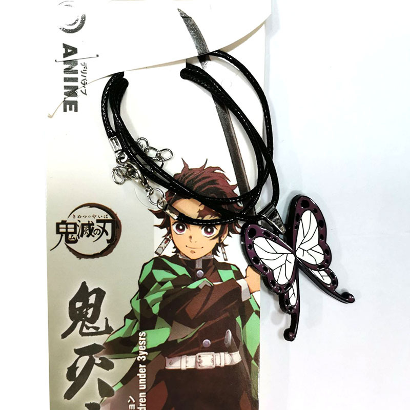 Demon Slayer Anime Kolye Ucu K - Butterfly Pendant Necklace incelemesi ve fiyatı