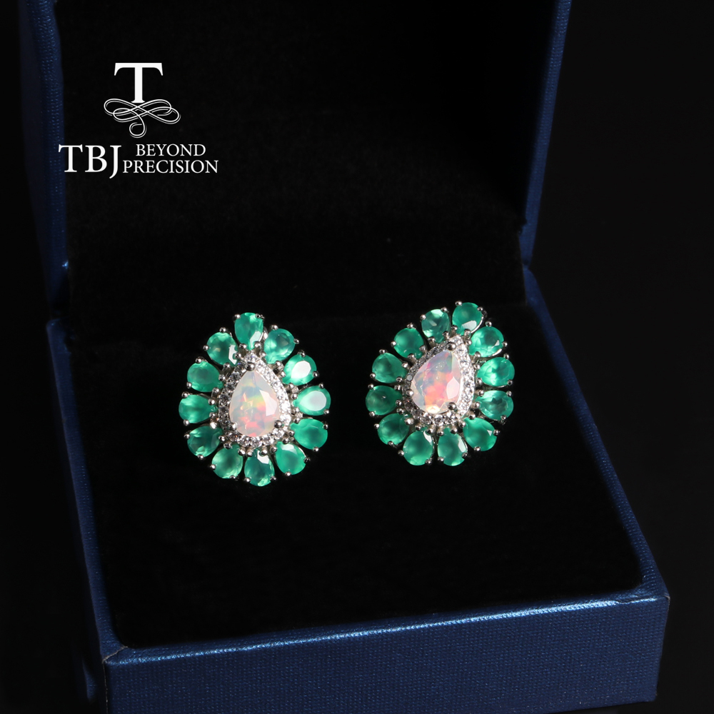 Armut şeklinde çok taşlar tasa - Opal Earrings Dangle incelemesi ve fiyatı