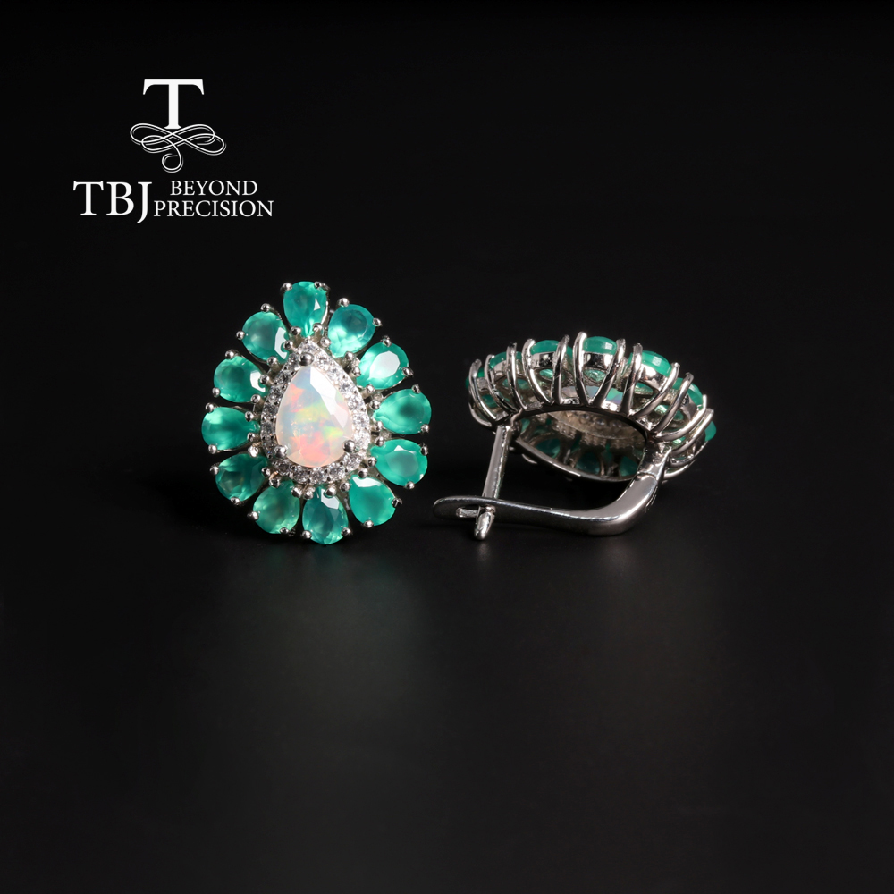 Armut şeklinde çok taşlar tasa - Opal Earrings Dangle incelemesi ve fiyatı
