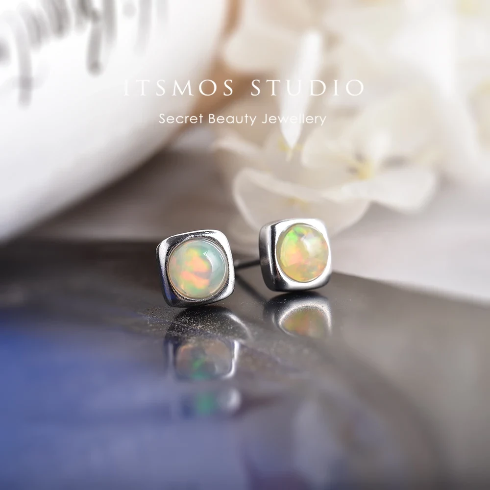 ITSMOS Değerli Opal Küpe Gümüş - Opal Earrings Dangle incelemesi ve fiyatı