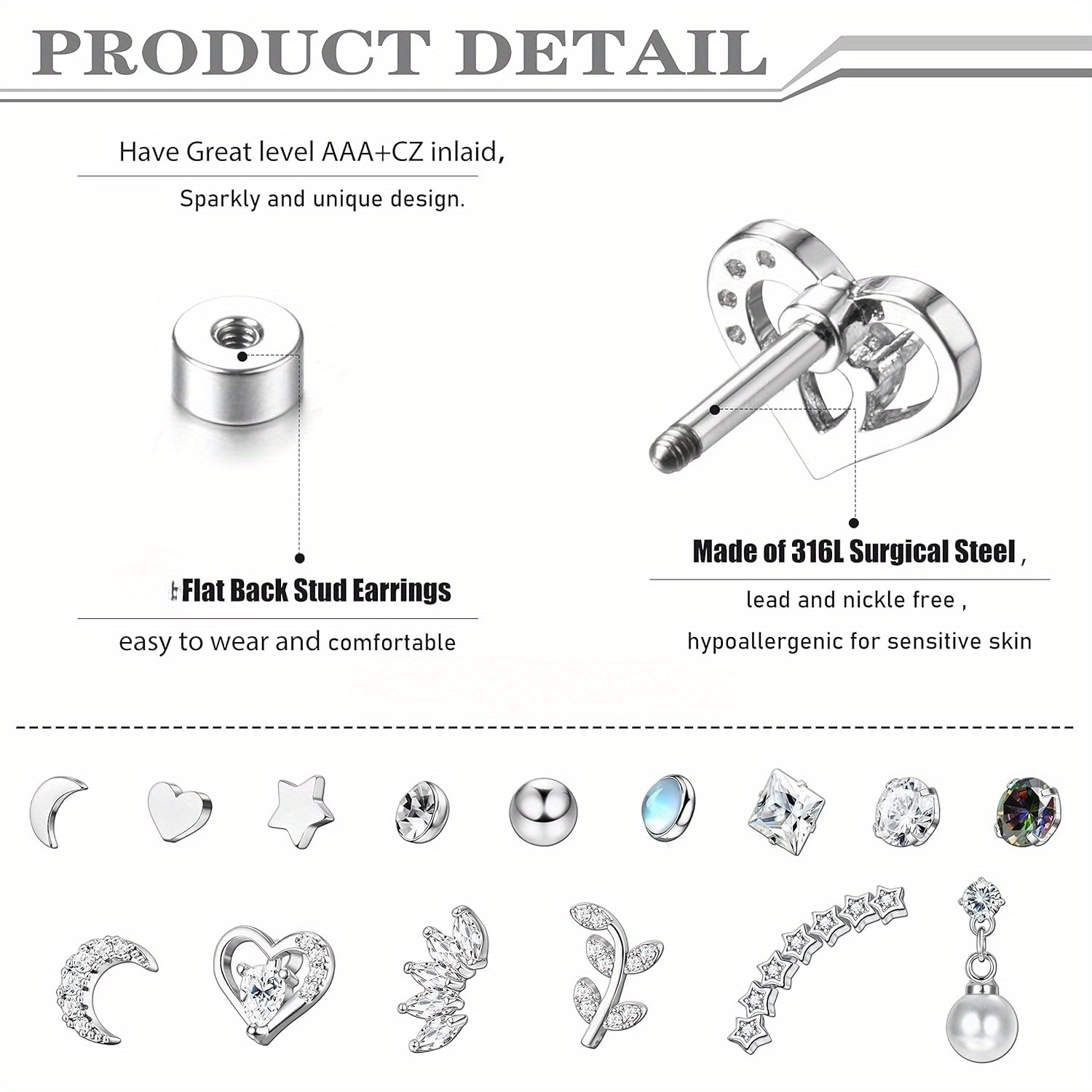 Drperfect Paslanmaz Çelik Kıkı - Opal Earrings Dangle incelemesi ve fiyatı