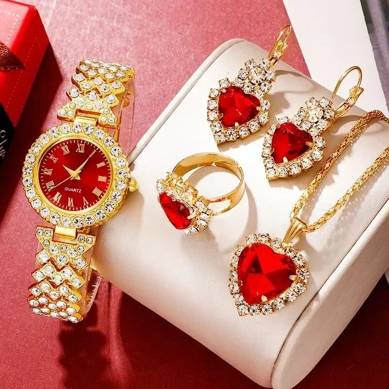 Altın lüks İzle kadınlar yüzük - Jewelry Watches For Ladies incelemesi ve fiyatı