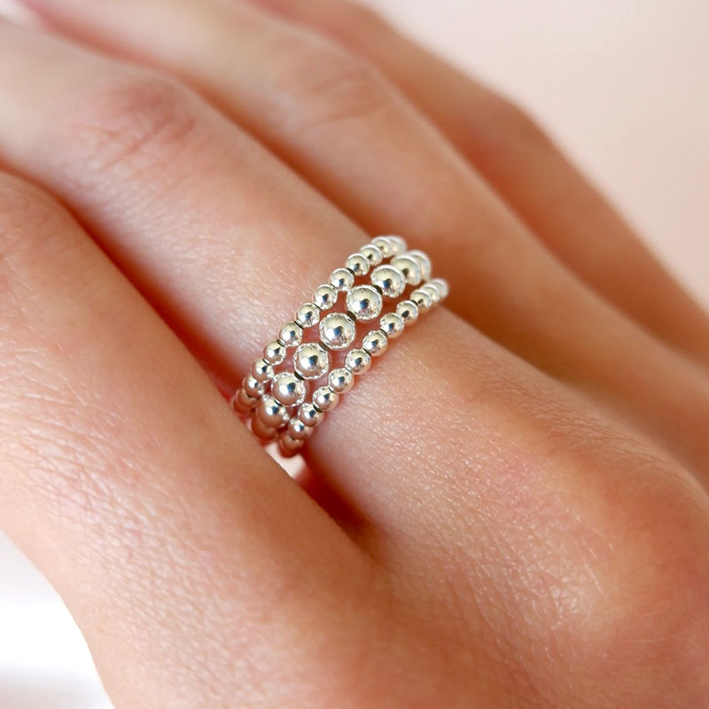 Kristal Yüzük İstiflenebilir B - Birthstone Ring Set incelemesi ve fiyatı
