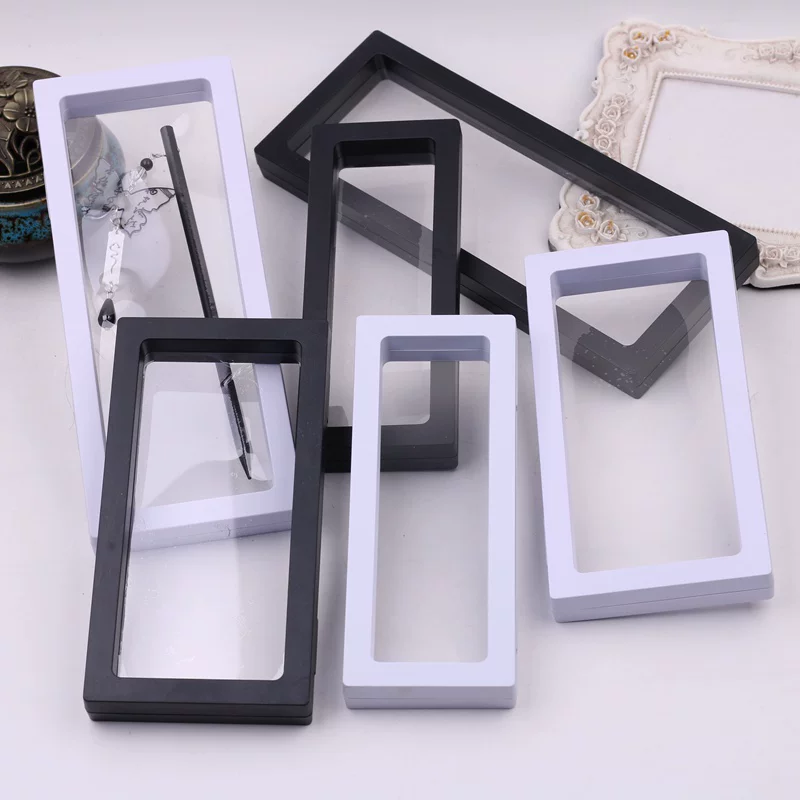 Beyaz 10 adet, Şeffaf Yüzer Çe - Watch Display Box incelemesi ve fiyatı