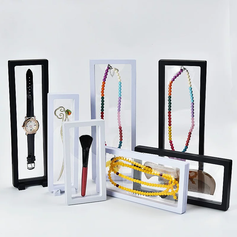 Beyaz 10 adet, Şeffaf Yüzer Çe - Watch Display Box incelemesi ve fiyatı