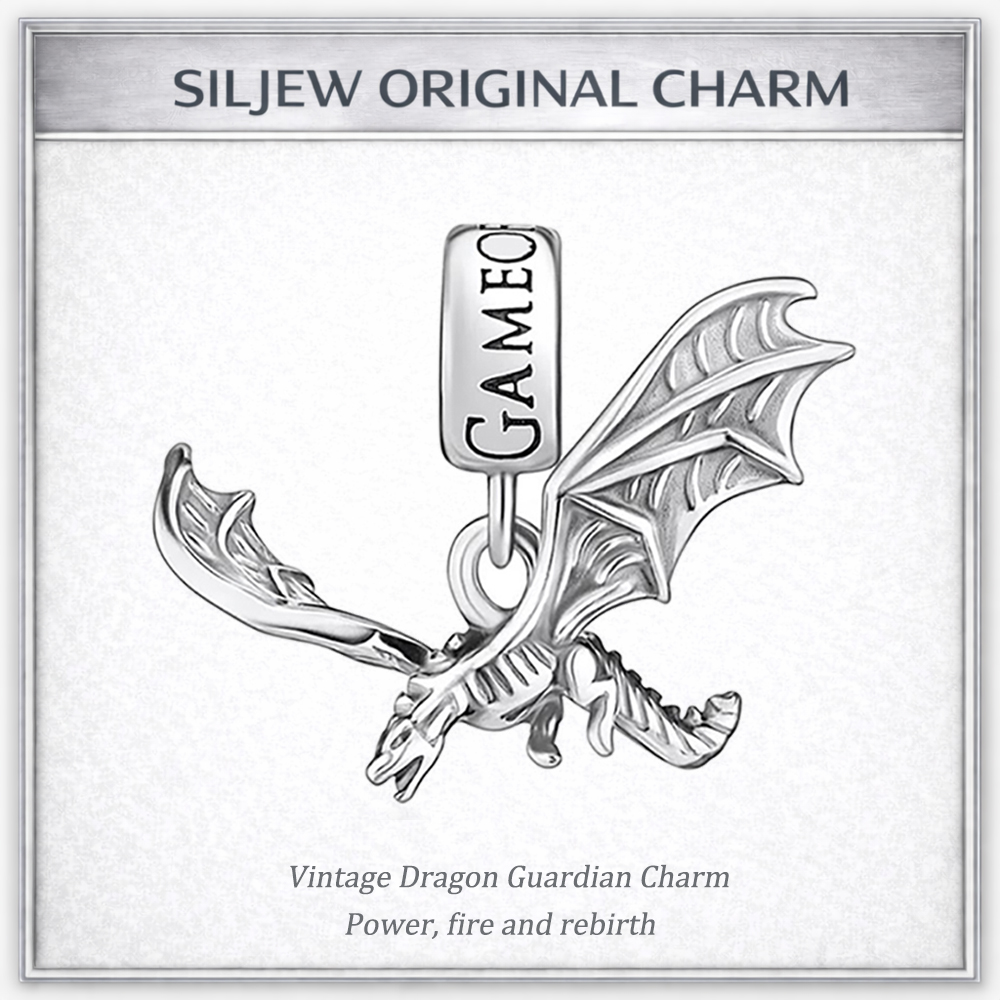 SilJew Vintage Fantezi Ejderha - Wolf Jewelry & Watches Tampa Reviews incelemesi ve fiyatı