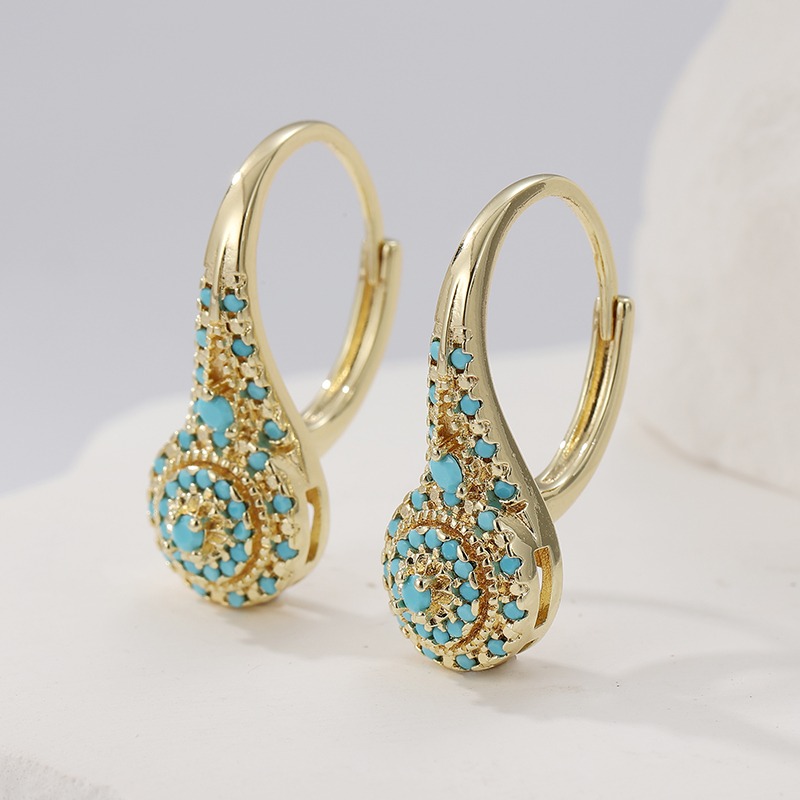 Zarif Moda Sentetik Turkuaz Al - Turquoise Stone Ring incelemesi ve fiyatı