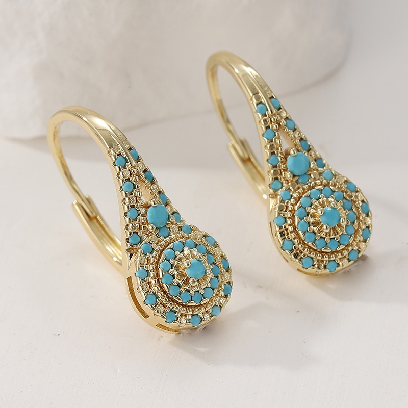 Zarif Moda Sentetik Turkuaz Al - Turquoise Stone Ring incelemesi ve fiyatı