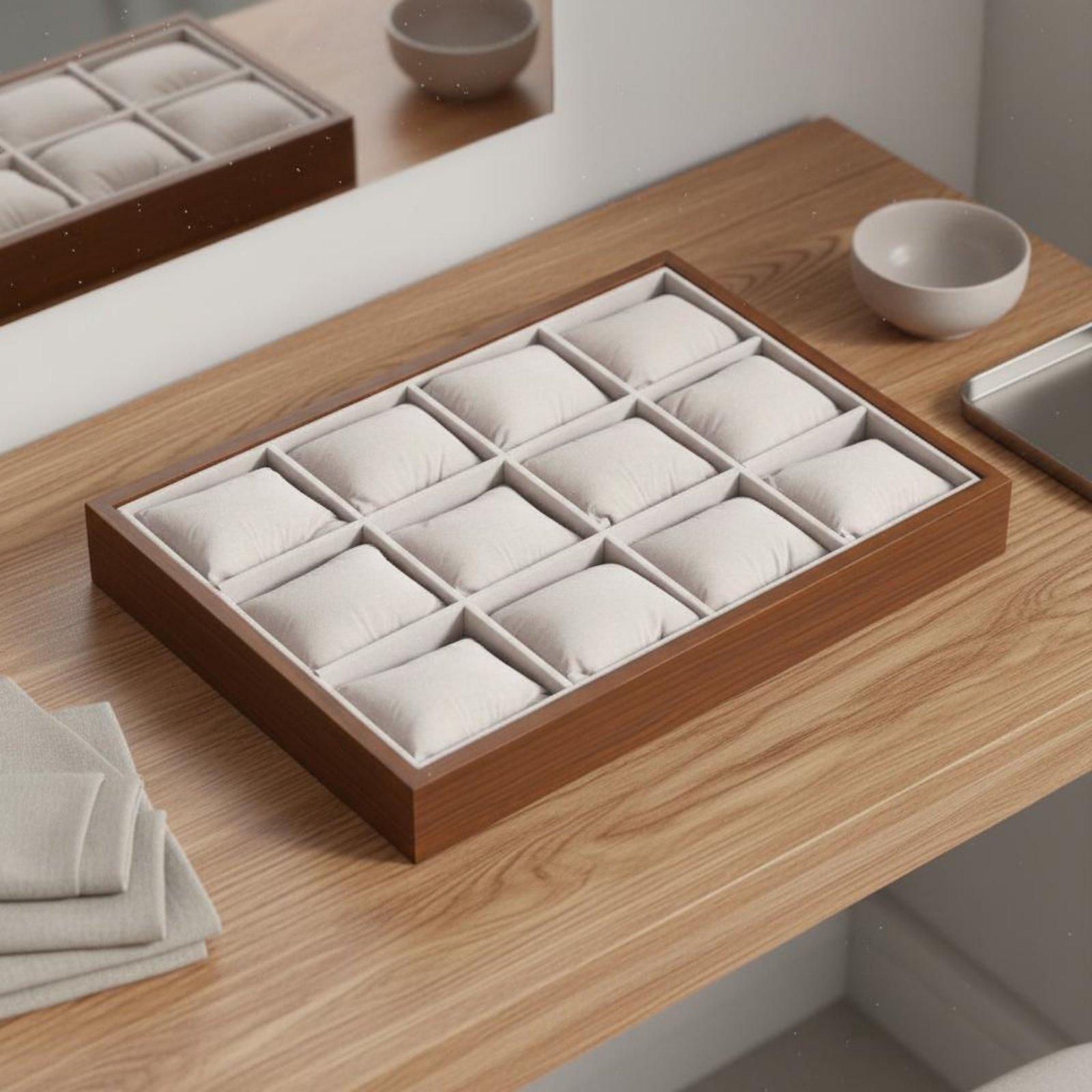 Saat ve Mücevher Kutusu Ahşap  - Watch Display Box incelemesi ve fiyatı