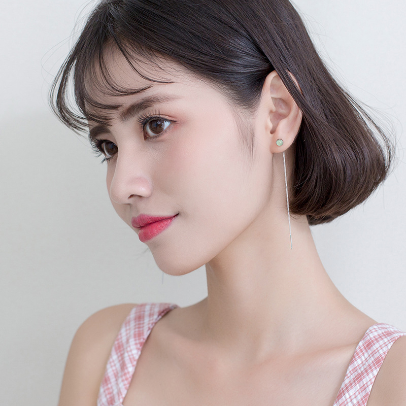 Modian Moda Dangle Küpe 925 Ay - Opal Earrings Dangle incelemesi ve fiyatı