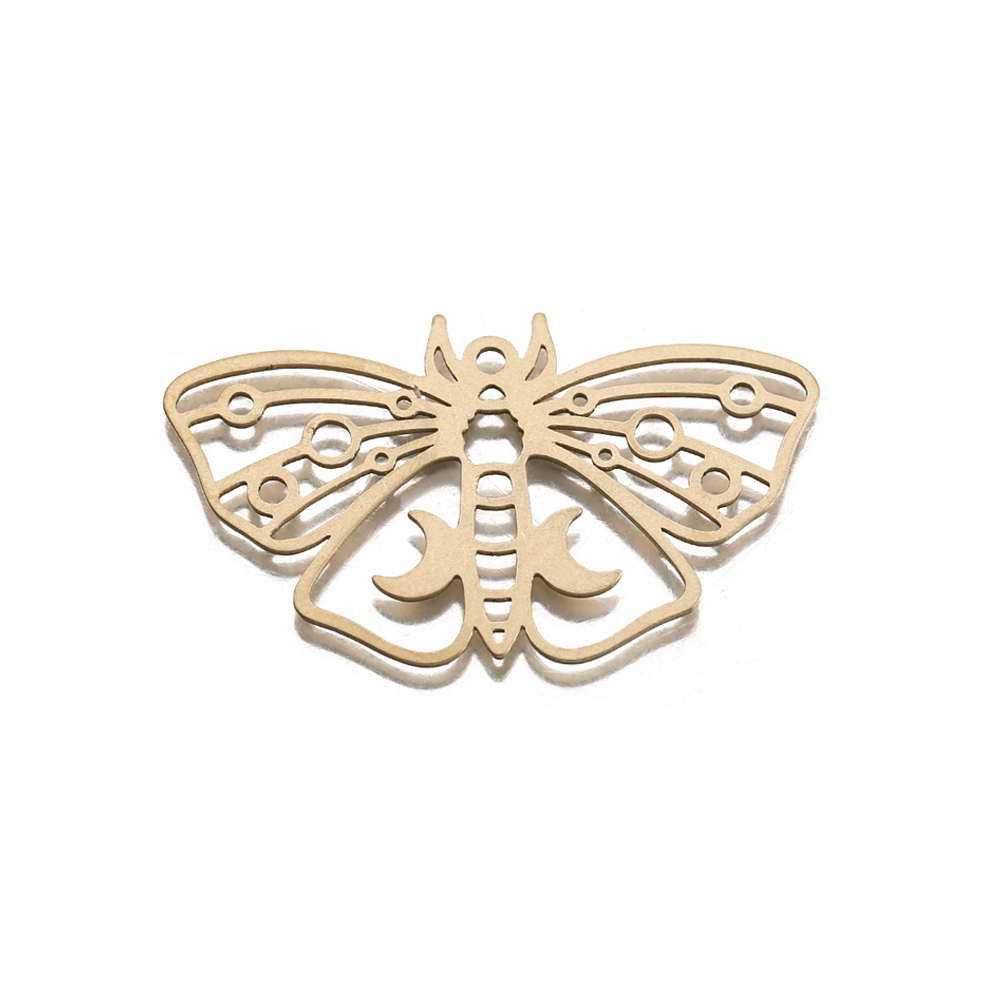 Ham pirinç güve kelebek takıla - Butterfly Pendant Necklace incelemesi ve fiyatı