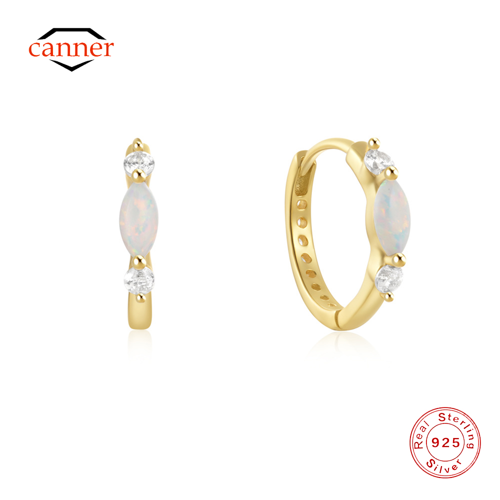 CANNER 925 ayar gümüş at gözü  - Opal Earrings Dangle incelemesi ve fiyatı