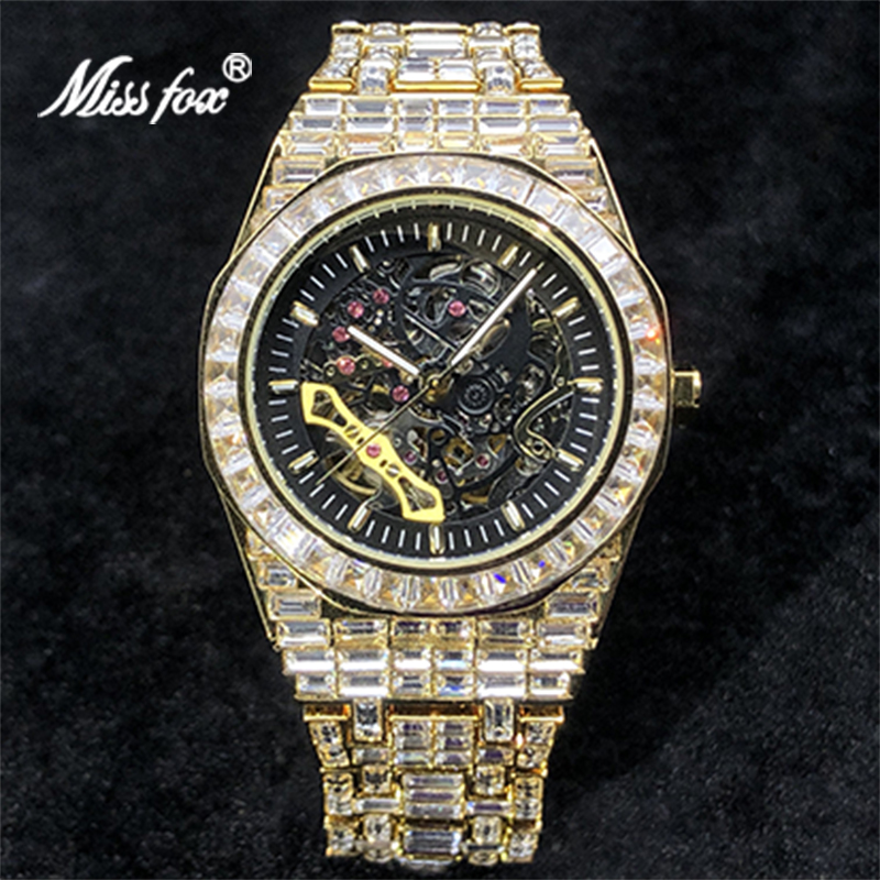 Mekanik Mens saatler MISSFOX m - Jewelry Watches Brands incelemesi ve fiyatı