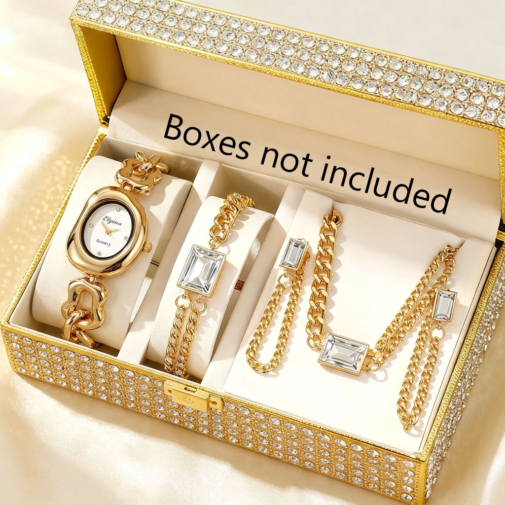 5 Parça Moda Düzensiz Kadın Ku - Jewelry Watches For Ladies incelemesi ve fiyatı