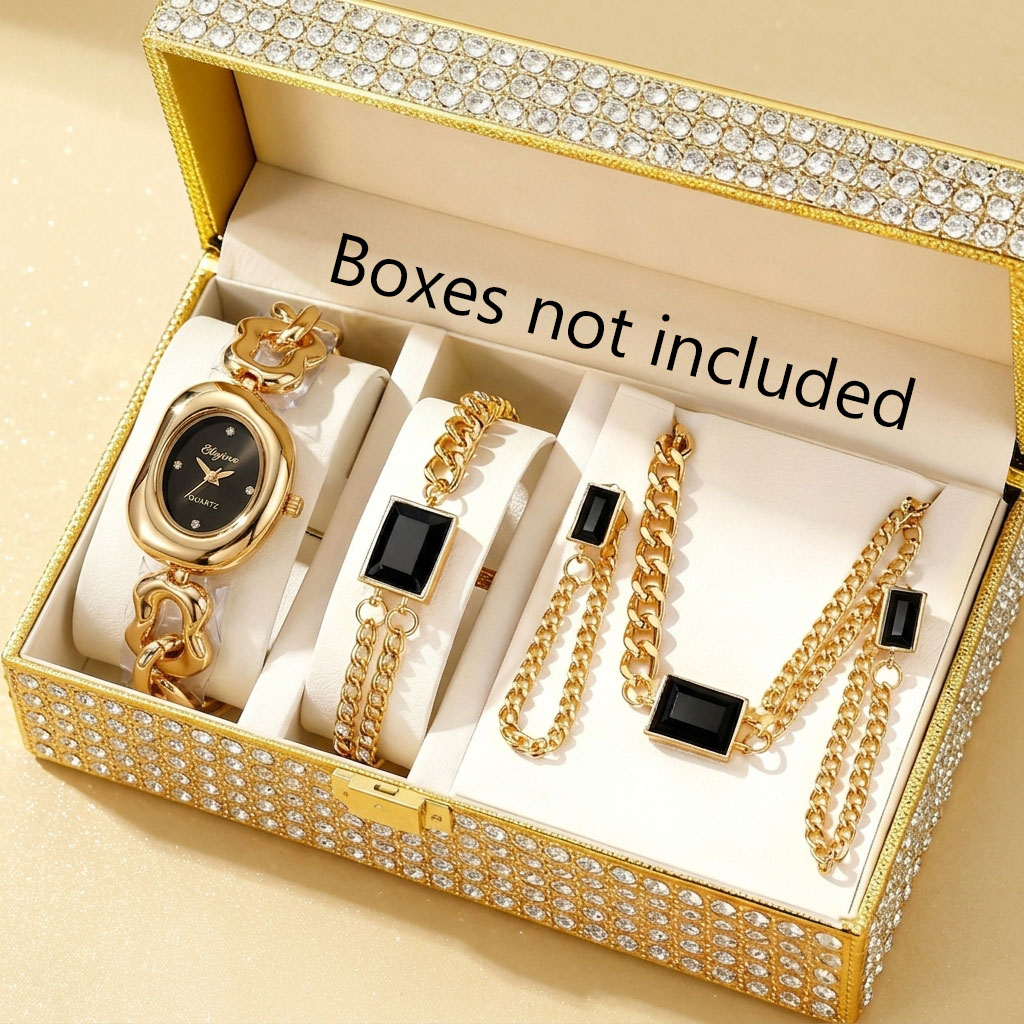 5 Parça Moda Düzensiz Kadın Ku - Jewelry Watches For Ladies incelemesi ve fiyatı