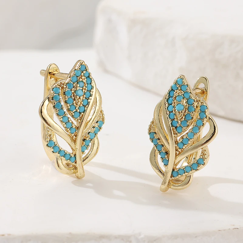 Yaratıcı Yaprak Şekilli Halka  - Turquoise Stone Ring incelemesi ve fiyatı
