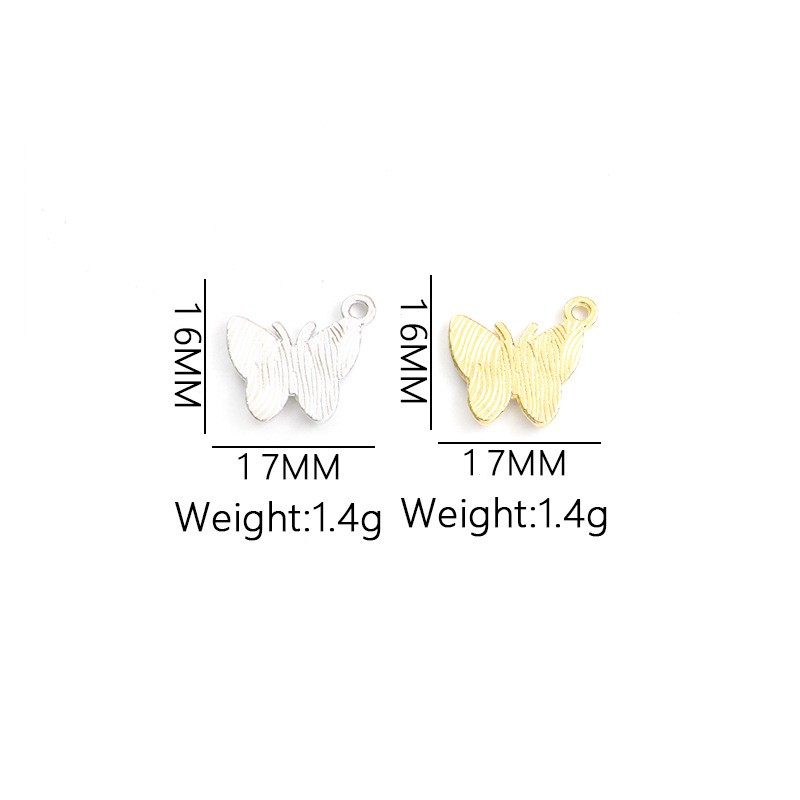 100 adet/grup kelebek kolye çe - Butterfly Pendant Necklace incelemesi ve fiyatı